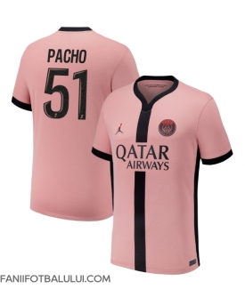 Paris Saint-Germain Willian Pacho #51 Tricou Fotbal Replică 2024-25 Barbati Treilea